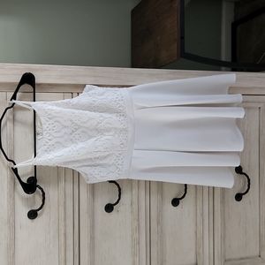 Francesca's White Dress Medium